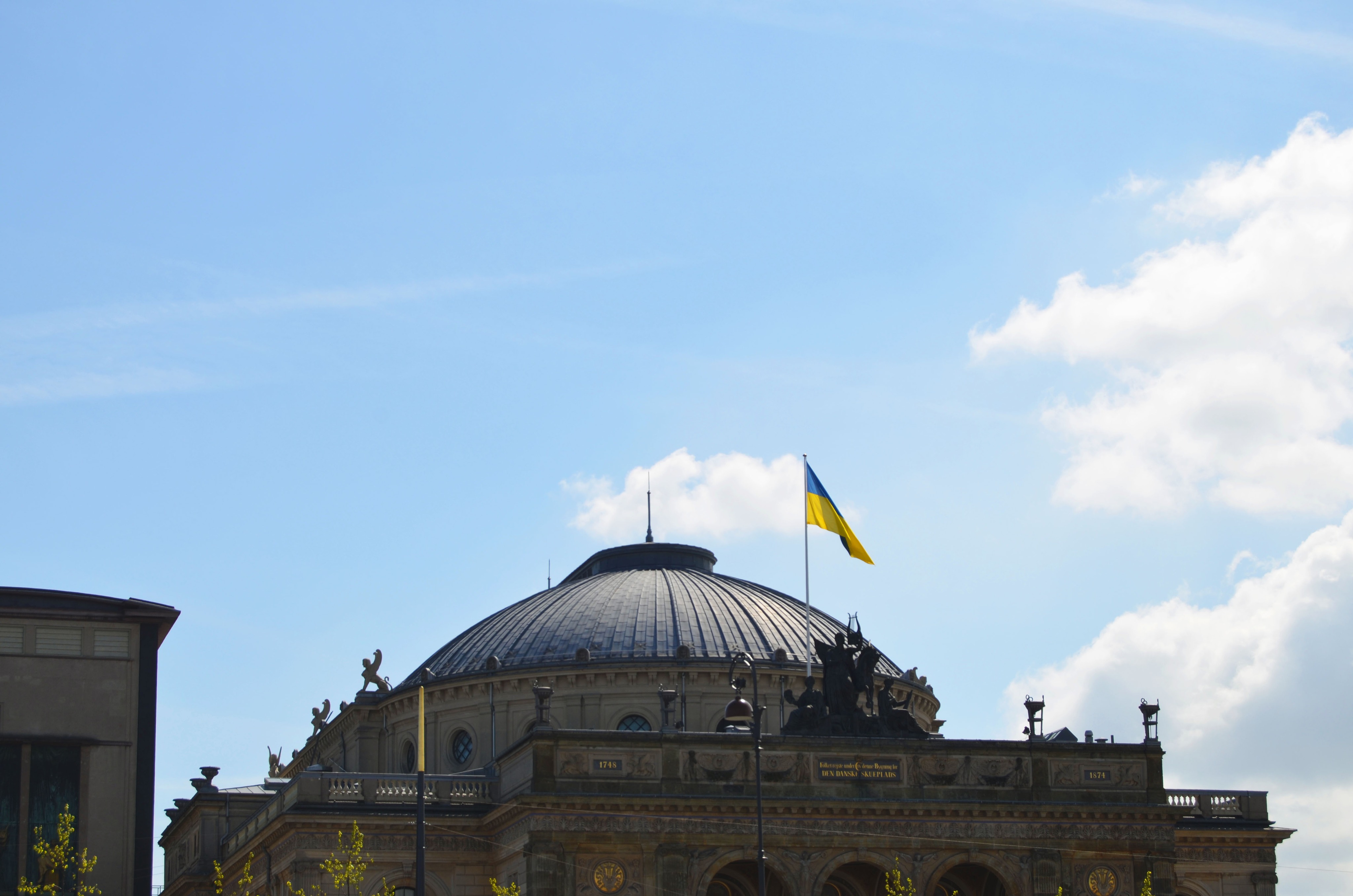 The top of The Royal Dansih Theatre